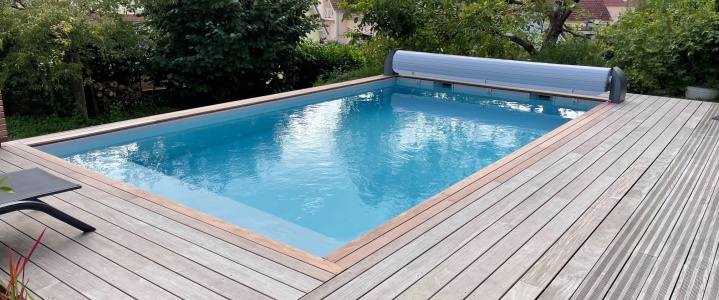 Création piscine + plage pisine
